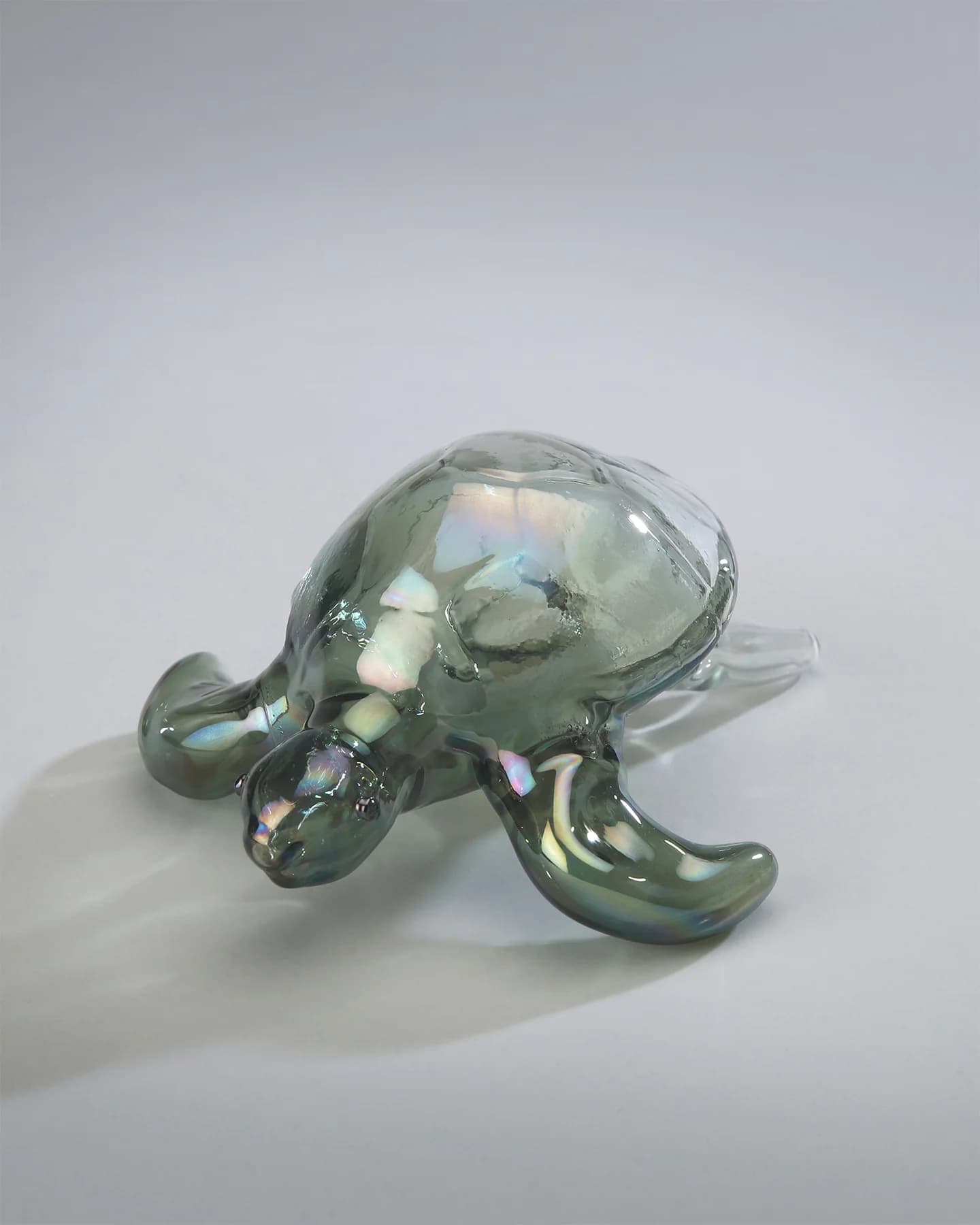 Turtle Figurine Green