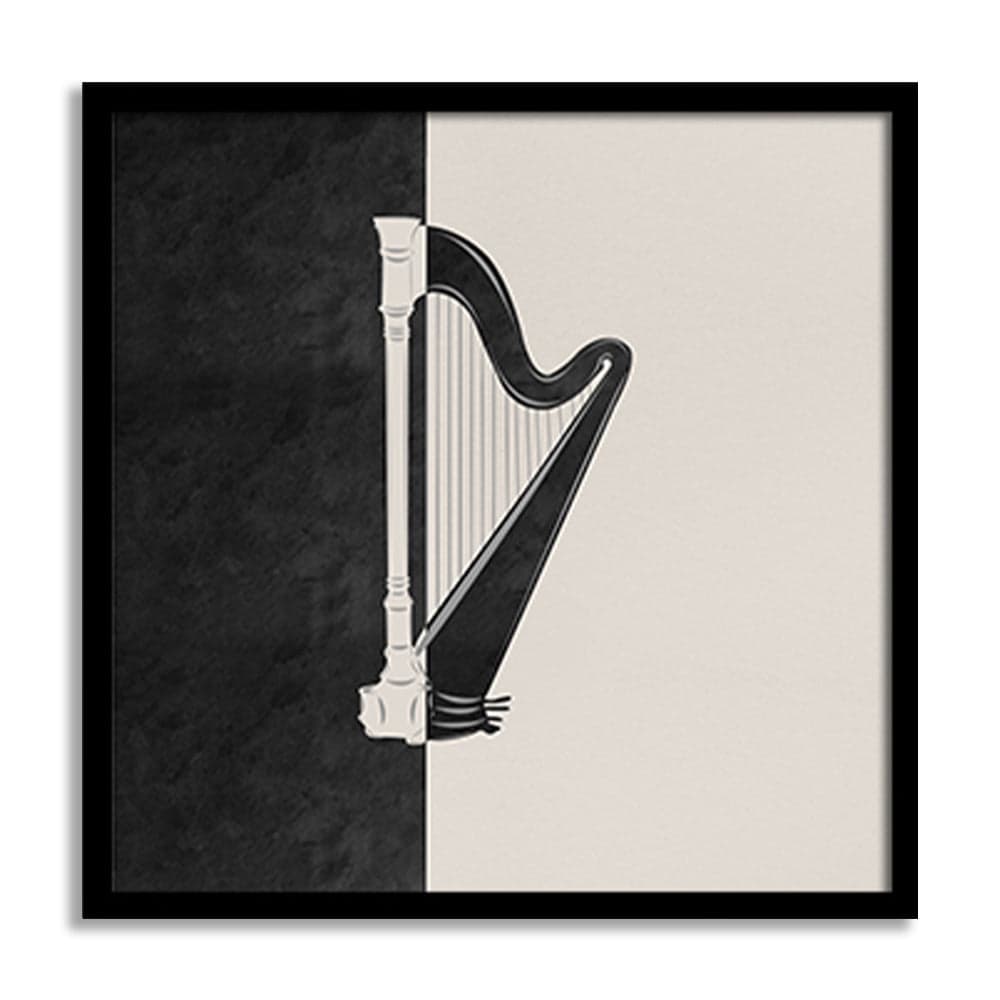 Music Lover 4 Vintage Artwork Canvas Print for Wall